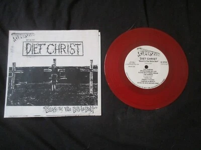 diet christ band in the bible belt mystic records super seven red vinyl - Image 1 of 2