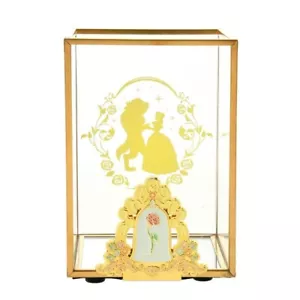 Disney Japan Belle & Beast Cosmetic Stand Rosa Magica La Bella e la Bestia - Foto 1 di 9