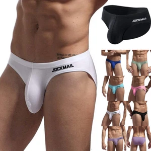 Biancheria Intima Sexy Da Uomo Slip A Forma Di U Custodia Convessa Mutandine - Foto 1 di 32
