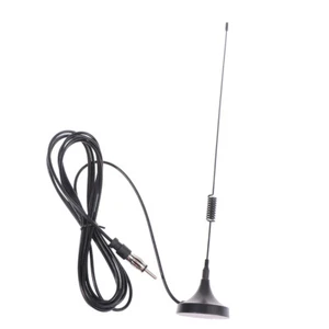 Car Signal Booster Antenna Auto Stereo Radio FM/AM Signal Aerial Magnetic Base - Zdjęcie 1 z 11
