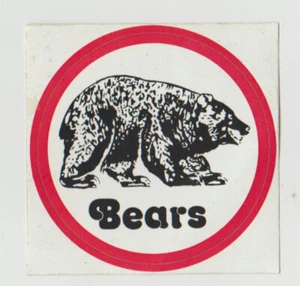NORTH SYDNEY BEARS BEARS STICKER NEW Size 8cm Diam - Bild 1 von 2
