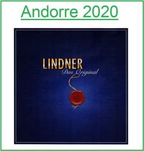 Jeu Andorre Poste Française Lindner 2020 - Imagen 1 de 1