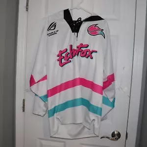 Echo Fox Unisex Sixe L Hockey Gaming Jersey League of Legends White Miami Vice - Picture 1 of 6