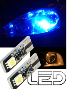 2 LED Nachtlicht Birnen Blau Anti Fehler ODB Widerstand für 206 207 307 308 - Bild 1 von 1
