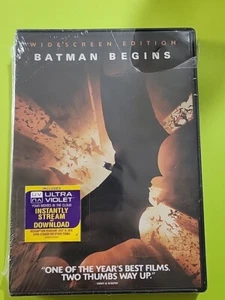 Batman Begins, DVD. Brand New. Factory Sealed. Wide-screen Edition - Picture 1 of 2