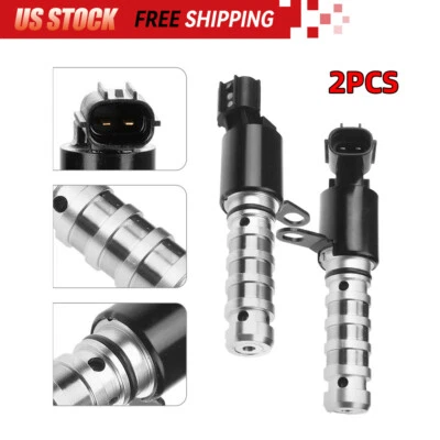 2 piezas Solenoide de válvula VVTF para Hyundai Santa Fe Sport 2013-2018 243752G500 Foto 1 de 4