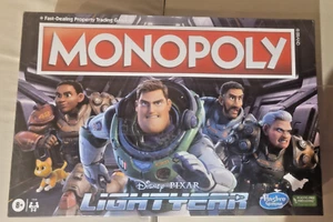 Buzz Lightyear Monopoly Disney Pixar Family Toy Story Board Game Night NEW!! - Picture 1 of 3