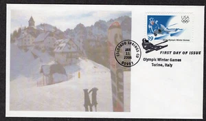 2006 Torino Winter Olympics (3995) - ACE423 Carruthers Hays FDC NZ212 - Picture 1 of 1