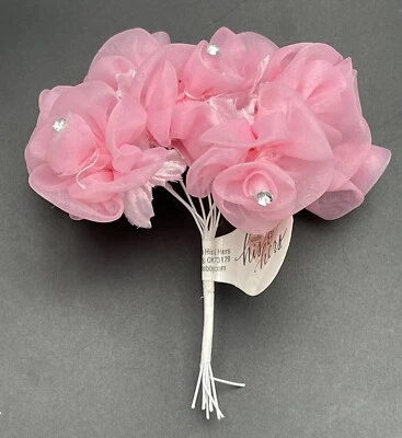 Studio His & Hers Rosa Organza Estrás Rosa Pick 914333 Foto 1 de 2