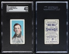 1910-11 Sporting Life - M116 Blue Back George McQuillan (Blue Background) SGC 4