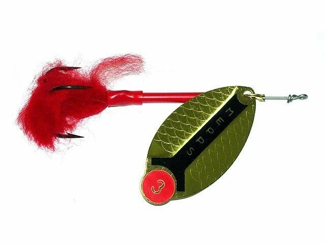 Señuelo Mepps Lusox Tamaño: #0 7g Oro Plata Spinnerbait Lucio Lucioperca