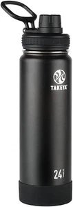 Actives 24 Oz Vacuum Insulated Stainless Steel Water Bottle with Spout Lid, Prem - Picture 1 of 12