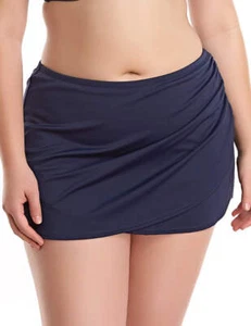 Elomi Essentials ES7619 Midnight Wrap Skirted Swim Brief - Picture 1 of 4