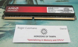 Patriot AMD AE34G1339U2 4GB (DDR3-1333MHz) PC3-10600 DIMM Desktop PC RAM - Picture 1 of 1