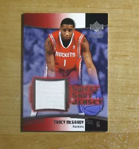TRACY McGRADY 2004-05 Upper Deck SWEET Shot JERSEY #SSJ-TM Game-Used - Picture 1 of 6