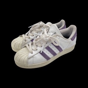 adidas superstar purple stripes