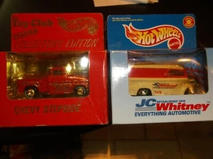 HOT WHEELS SPECIAL EDITION LOT OF 2, JC WHITNEY DAIRY DELIVERY & CHEVY STEPSIDE - Picture 1 of 1