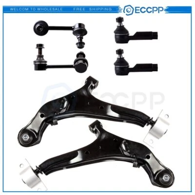 Suspensión inferior derecha y derecha ECCPP 6 piezas para Nissan Máxima Infiniti i30 i35 2000-2004 Foto 1 de 4