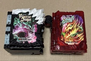 KAMEN RIDER SABER DX Primitive & Elemental Dragon Wonder Ride Book Morpher set - Foto 1 di 5