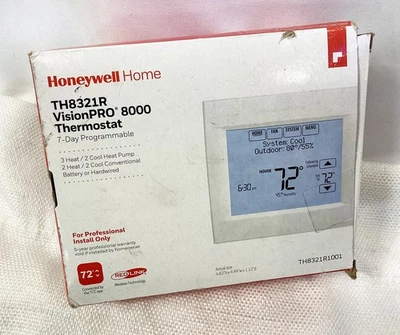 Honeywell VisionPRO 8000 с программируемым термостатом RedLINK (TH8321R1001) новый - Изображение 1 из 3