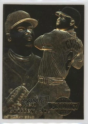 1992-98 ProMint 22K Gold /50000 Ken Griffey Jr #25 HOF - Image 1 of 2