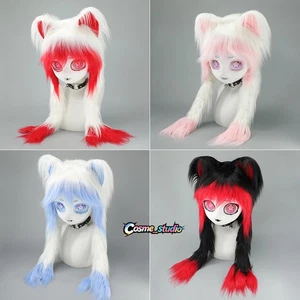 Cat Fursuit Cut Mask - Realistic Animal Head Design for Halloween Cosplay Party - Picture 1 of 13