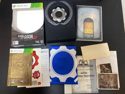 Gears of War 3 Limited Edition Import Japan Xbox 360 Japanese ver. Gow 3 - Image 1 of 4