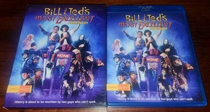 Bill & Ted's Most Excellent Collection Blu Ray w/OOP Slipbox Keanu Reeves - Picture 1 of 4