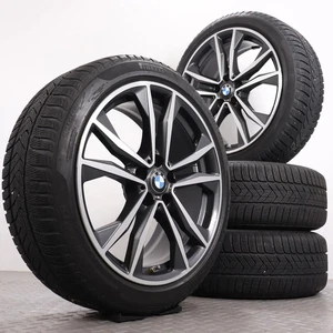 Winterräder 19 Zoll BMW X1 F48 X2 F39 Original Felgen 715M Winterreifen 6mm RDK - Bild 1 von 10