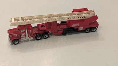 Matchbox Convoy CY13 Kenworth Fire Truck Red 8 - Image 1 of 4