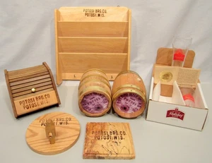 RARE LOT OF 7 PETOSI BREWING CO MEMORABILIA ITEMS-GLASSES ORIG BOX & (EZS003458) - Picture 1 of 12