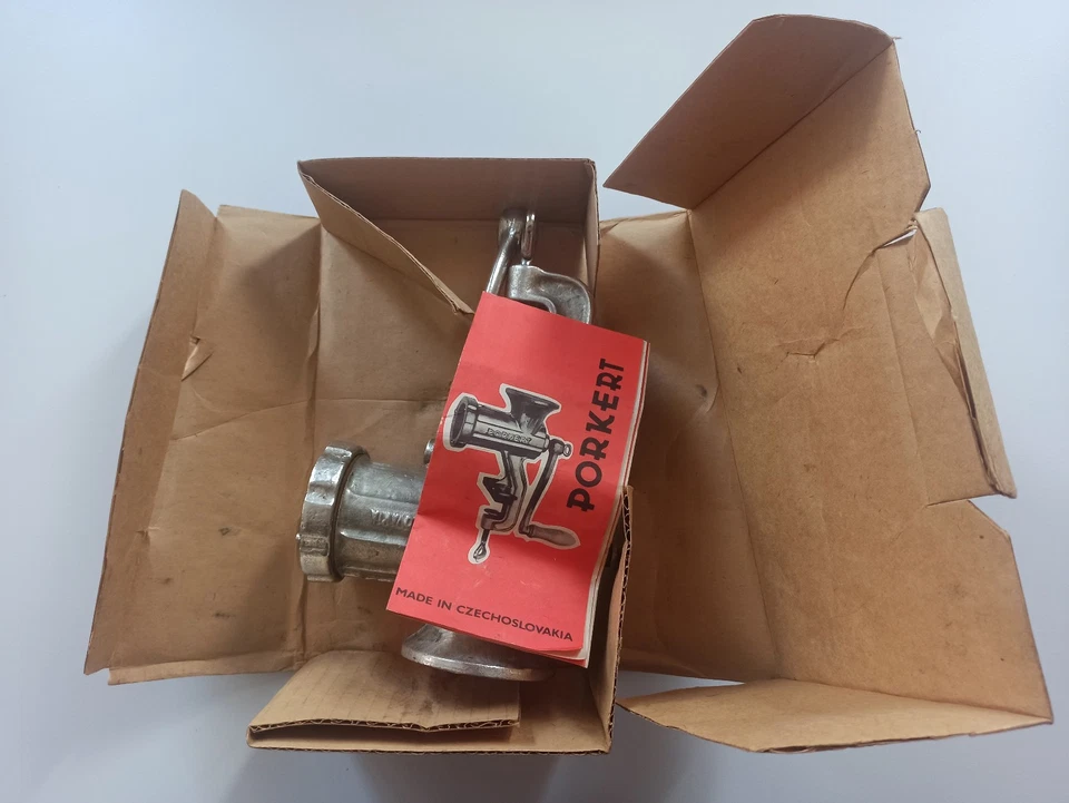 Macina Carne in Metallo Porkert n°8 Vintage Anni '60 - Immagine 1 di 4