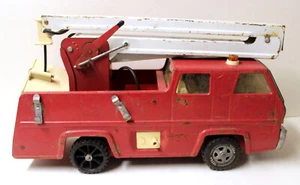 Vintage TONKA Snorkel PUMPER Fire Truck No.2950 Pressed Steel 17 Inch - Picture 1 of 12