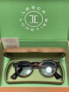Lesca LIMITED EDITION Brille Brillengestell CROWN PANTO 8mm Farbe19 Upcycling Acetat - Bild 1 von 8