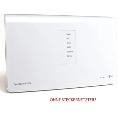 Telekom Speedport W921V WLAN Router ADSL/VDSL 2 50000kbit/s IP-Anschluss - Bild 1 von 4