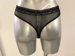 luxueux slip dentelle noire ERES sirop T 44 fr  12 us NEUF valeur 150€ - Picture 1 of 3