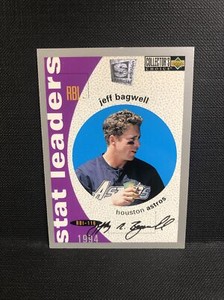 1995 Collectors Choice Silver Signature #138 Jeff Bagwell Astros Baseball -a1k