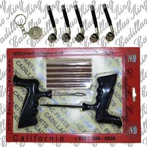 70-72 CADILLAC ELDORADO WHEEL RIM TIRE VALVE STEMS SET 5 NEW  1970 1971 1972  - Bild 1 von 13
