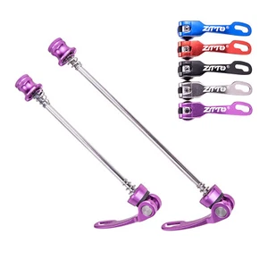 1X Fahrrad Laufspieße MTB Rennrad QR Schnellspanner vorne hinten Set Aluminium - Bild 1 von 16