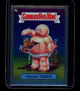 2023 Garbage Pail Kids Chrome Series 6 - TRASHY TRUDY - 217a - Picture 1 of 1