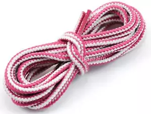 White Pink 150cm Timberland Hiking Trekking Shoe Work Boot Laces Trek Hike 60" - Picture 1 of 3
