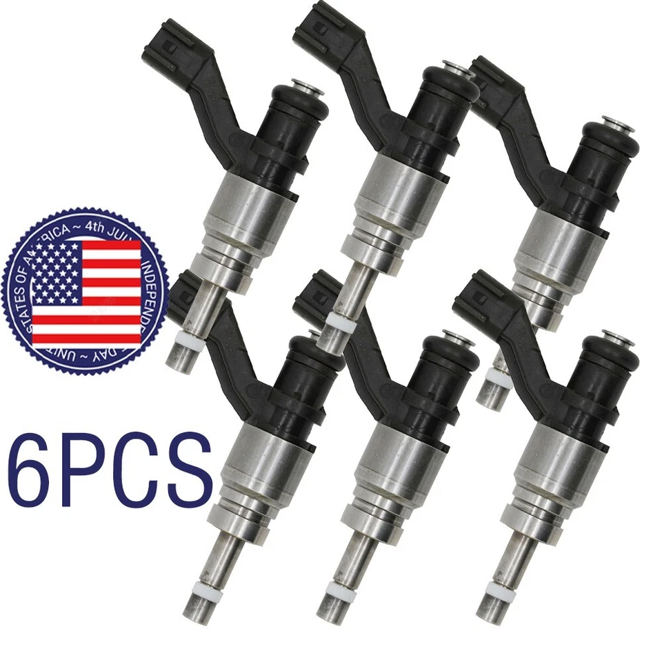 6x Fuel Injectors JSD8-75 89731-26200 Replacement For Isuzu Axiom Rodeo 3.5L V6 - Imagem 1 de 4
