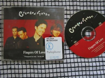 Crowded House Fingers Of Love Label: Capitol Records CDCLDJ 715 Promo CD, Single - Image 1 of 3