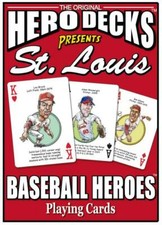 St. Louis Cardinals Baseball Heroes Original Hero Deck Playing Cards Gift MLB