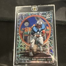 2022 Donruss Optic Football EARL CAMPBELL Downtown Card # DT-EC SSP Case Hit!!