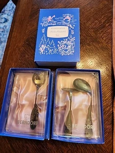 Cuchara bebé en ángulo cubiertos Krupp inoxidable Berndorf de colección 3 piezas + 2 Alemania - Imagen 1 de 22