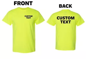 Custom T-Shirt, Personalized, Add Your Own Text - Picture 1 of 10