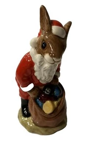 Royal Doulton Santa Bunnykins Figur Frohe Weihnachten DB17 - Bild 1 von 6