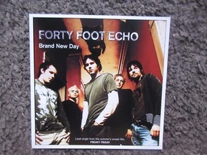FORTY FOOT ECHO "BRAND NEW DAY" 2003 HOLLYWOOD NM/UNPLAYED OOP PROMO CD SINGLE - Picture 1 of 6