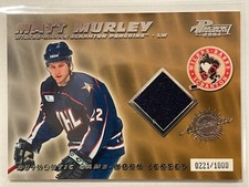 2003-04 Pacific Prospects AHL Edition Matt Murley Jersey /1000 #6 Hockey